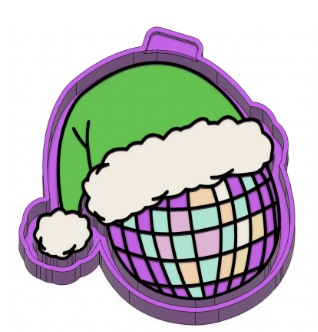 Santa Disco Ball