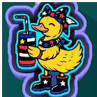 Stars & Stripes Duckie