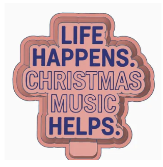 life happens christmas music helps