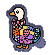 Patchwork Goose