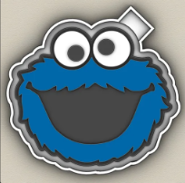 Cookie Monster Face