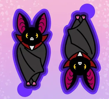 Hanging Gothic Bat