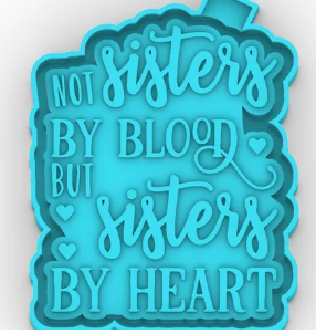 Not sisters by blood but sisters by heart