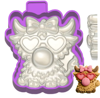 3D Highland Bubble Gum
