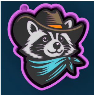 Cowboy Raccoon