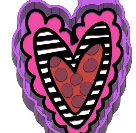Valentines triple heart
