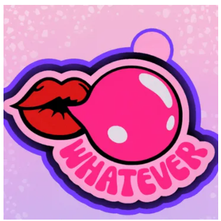 Bubble lips Whatever