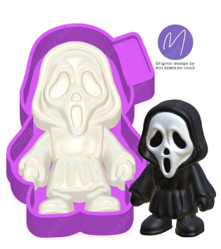 3d Ghost Face