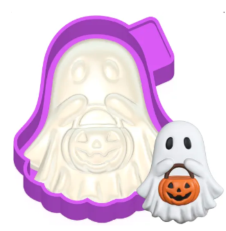3D Trick or Treat Ghost