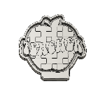 Teacher Checkered Apple
