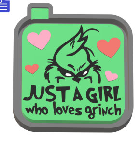 Girl loves Grinch