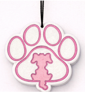 Paw Print with dog
