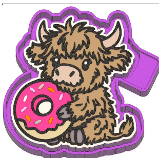 Highland Hugging Donut