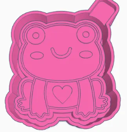 Frog with heart