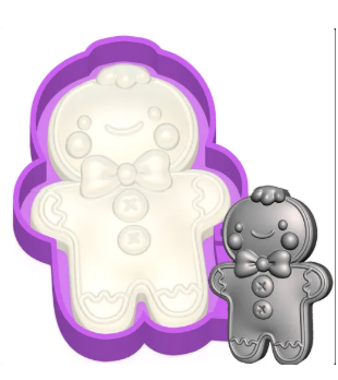 3D Gingerbread Man