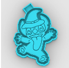 Blue guy witch