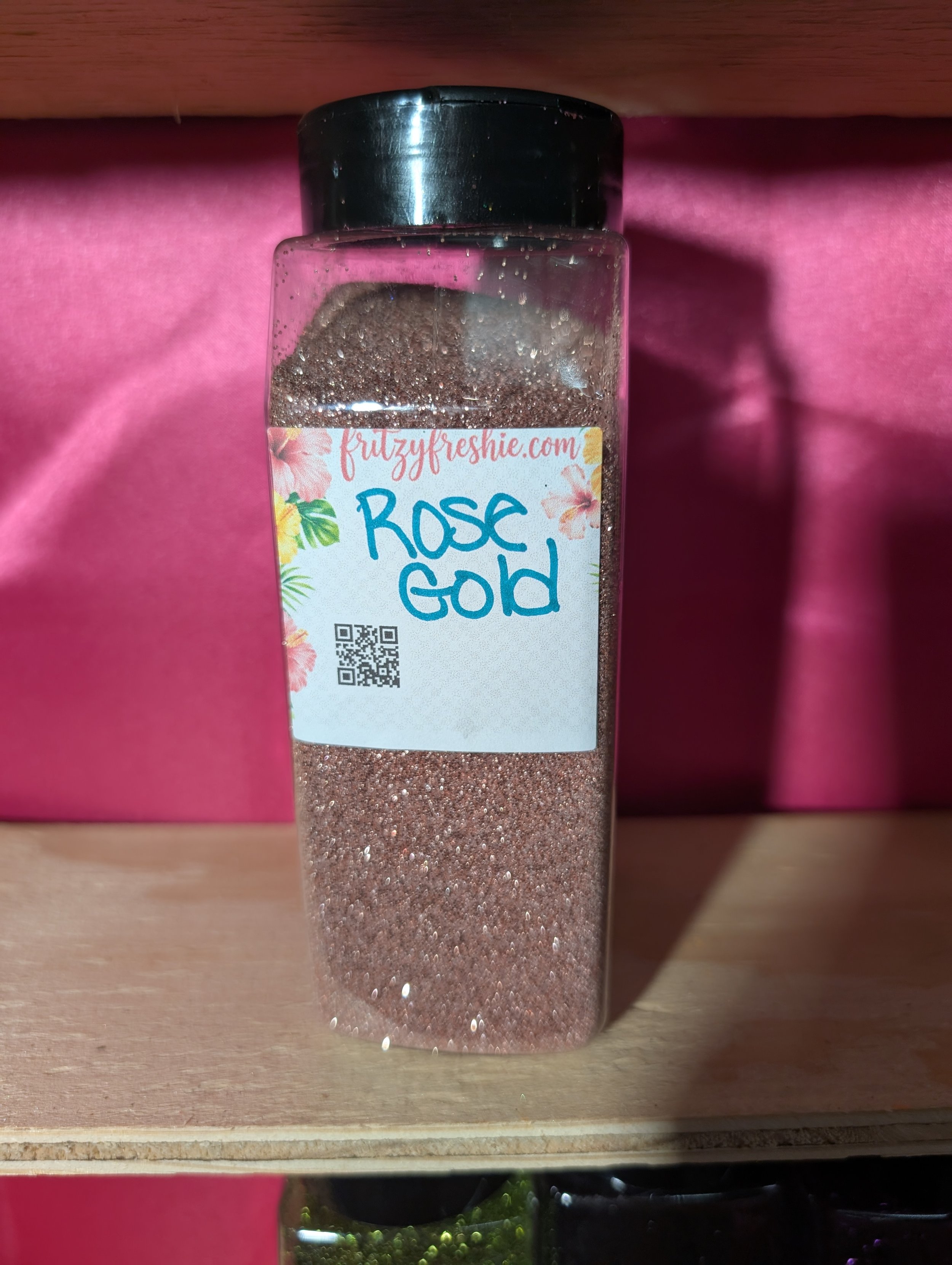 Rose Gold Fine Glitter