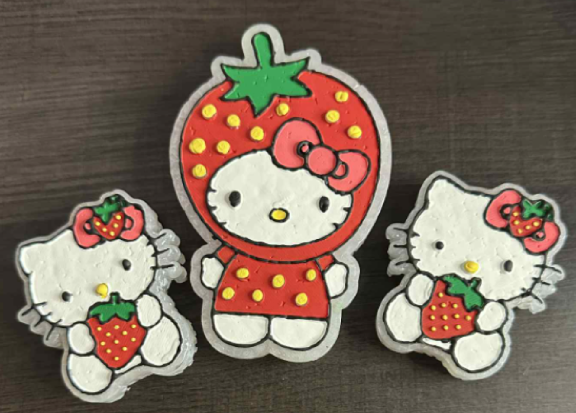 Kitty Strawberry Costume MOLD AND VENTS