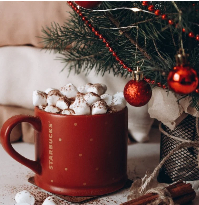 Starbucks Peppermint Mocha Scented Beads
