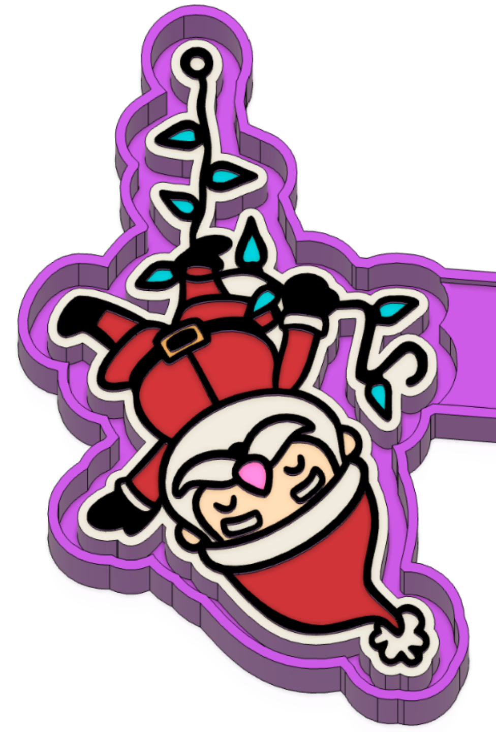 Hanging Santa