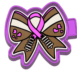 Football Cancer Ribbon