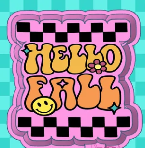 Hello Fall Checkered