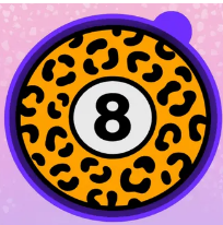 Leopard Print 8 Ball