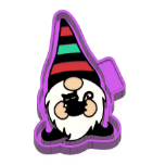 Gnome with cat