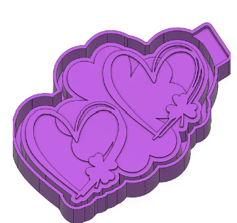 Clovers and hearts
