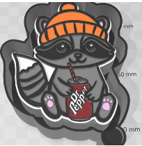 Dr. Pepper Racoon