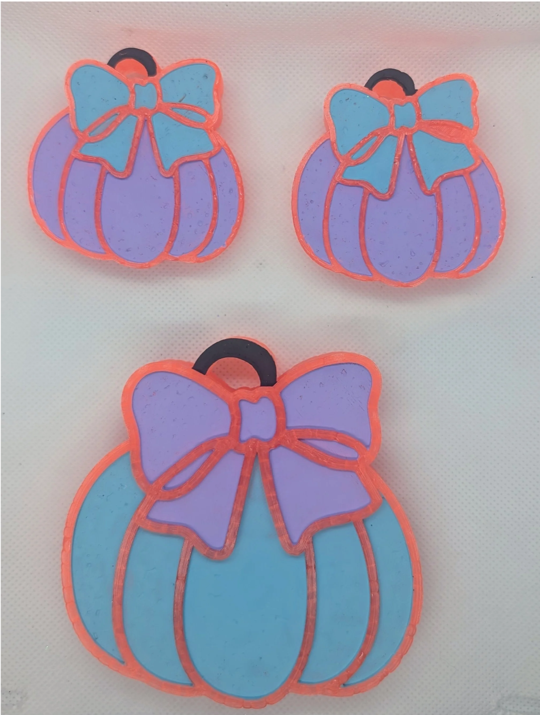 Pumpkin with bow Vents