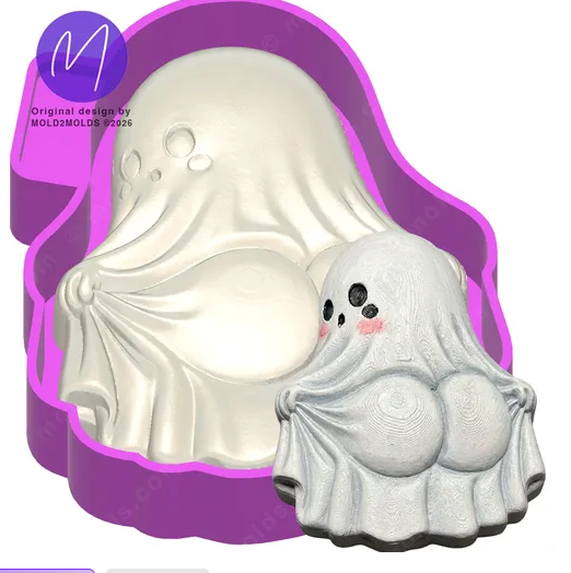 3D Cheeky Sheet Ghost