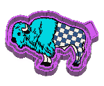 CHECKERED BUFFALO