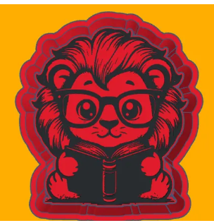 Lion Reading