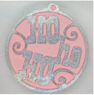 Ho Ho Ho Ornament