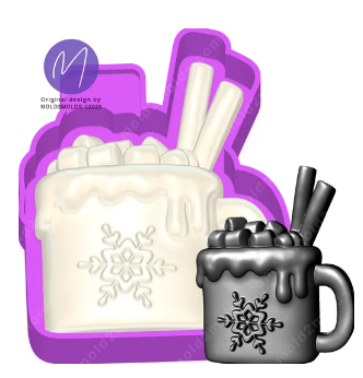 3D Hot cocoa