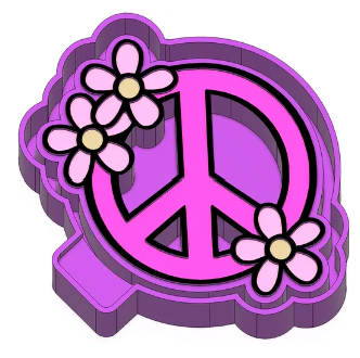 Peace Sign Flowers