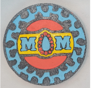 Mom cow print
