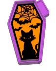 Black Cat Coffin