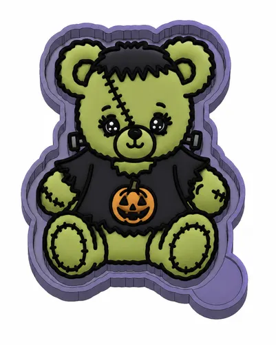Halloween Frankenstein Bear