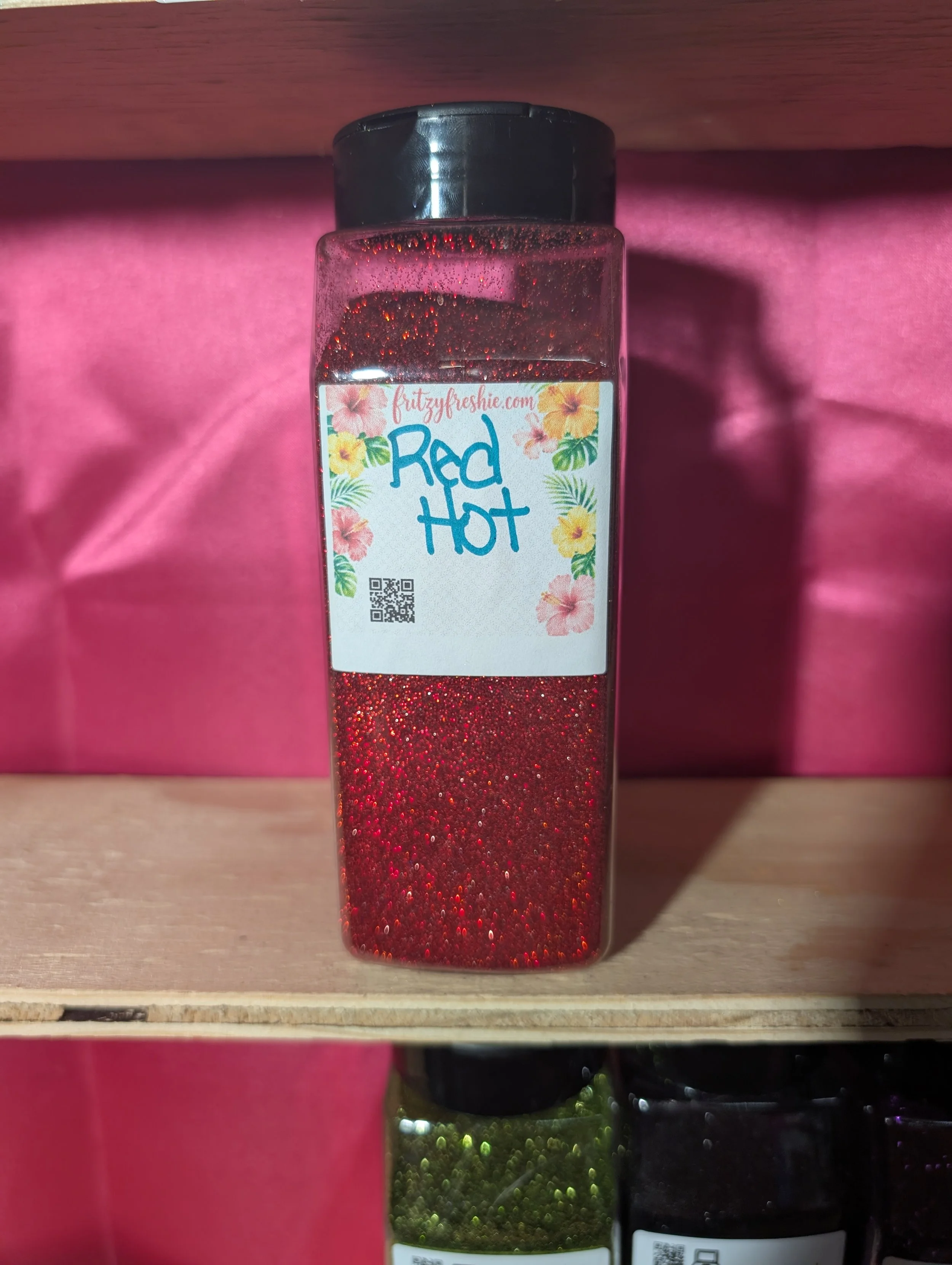 Red Hot Fine Glitter