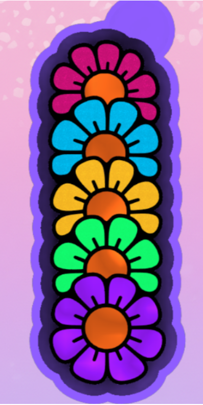 Hanging flowers