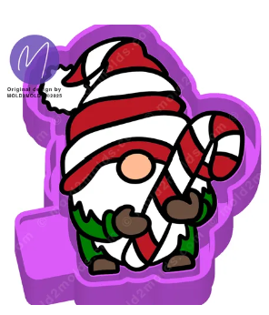 Gnome with Candy Cane