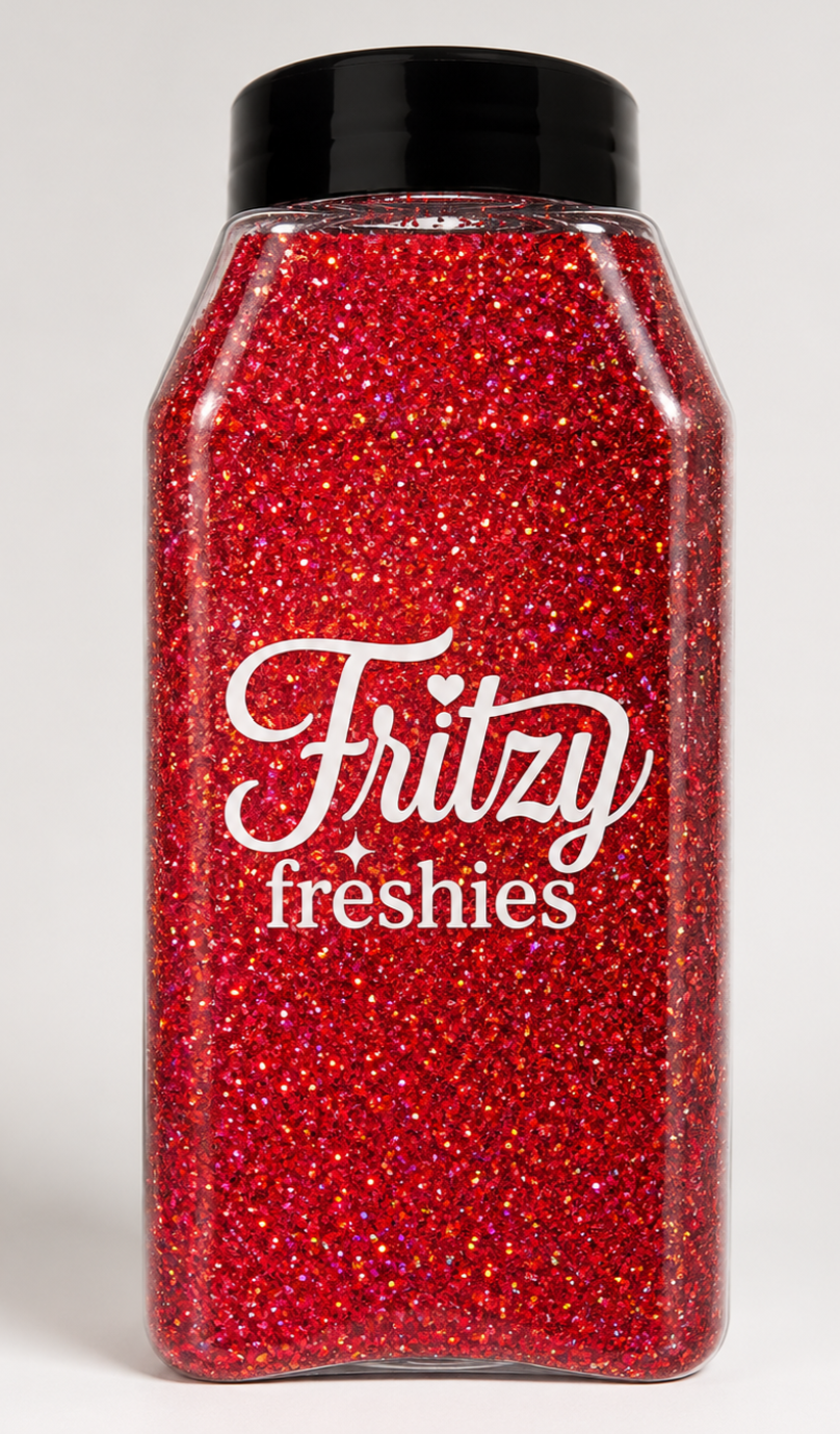 Red Hot Fine Glitter