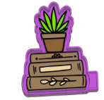 Books with Plant