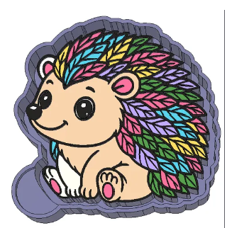 kawaii hedgehog