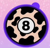 Cowhide 8 Ball