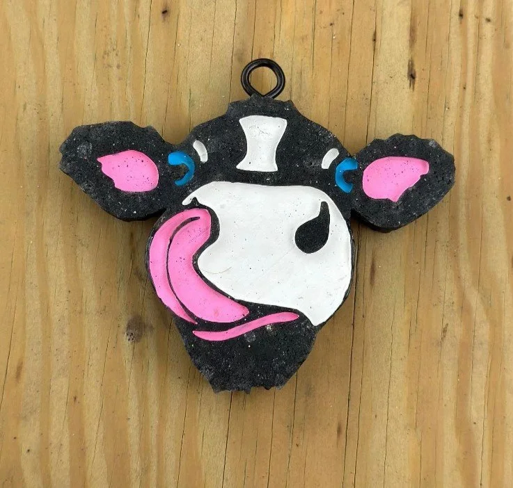 Licking Cow