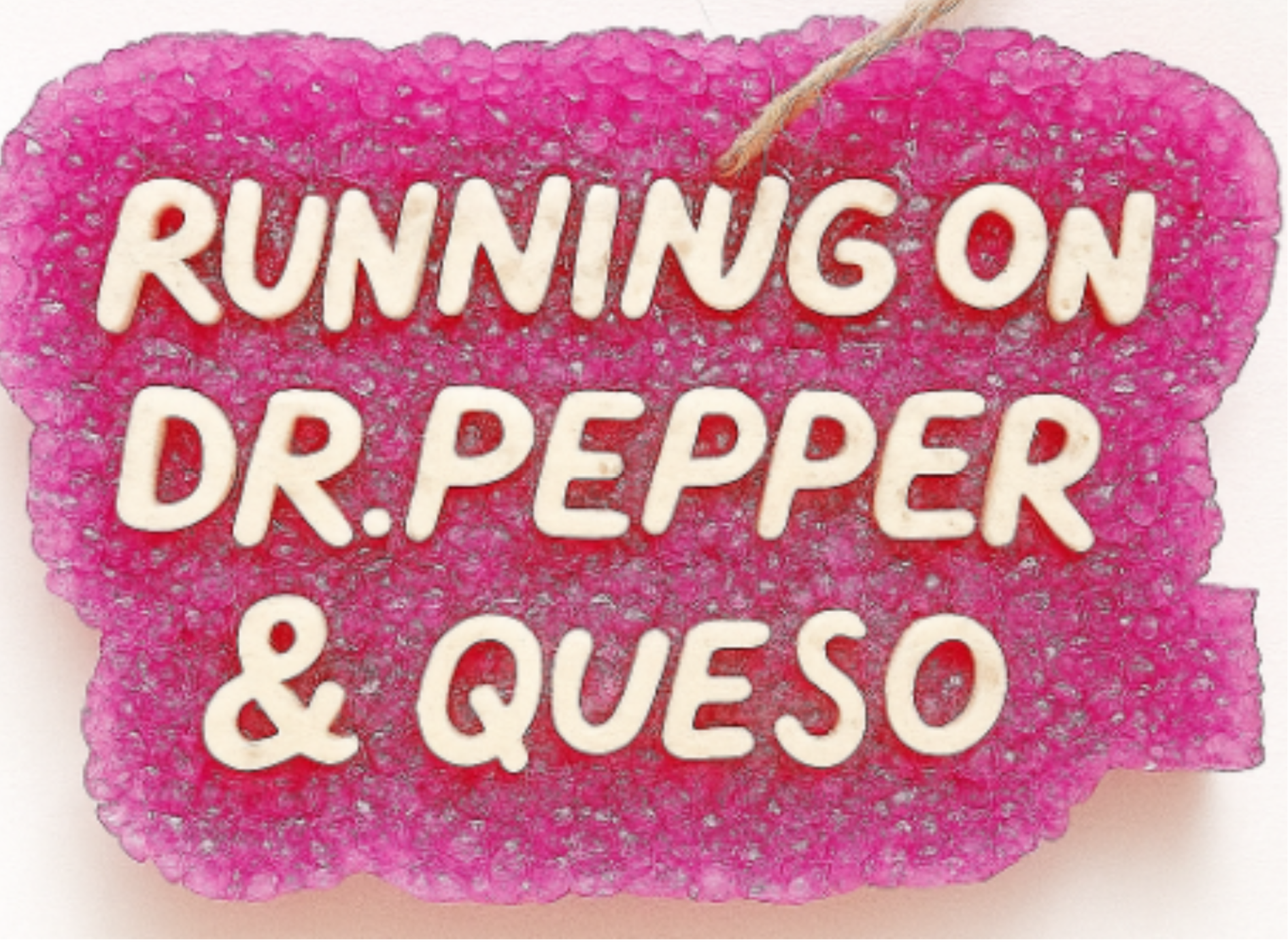 Running on Dr. Pepper