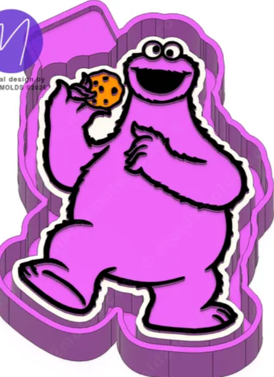 Cookie Monster with cookie